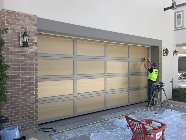 Garage door replacement service by Fountain Garage Door Repair in Fountain