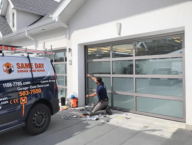 Same-day garage door repair service by Fountain Garage Door Repair in Fountain